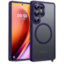 TOCOL Magnetic for Samsung Galaxy S25 Ultra Case, Upgraded Full Camera Protection, Compatible with Magsafe, Drop Protection Back Cover for Samsung Galaxy S25 Ultra 6.9-Inch (Midnight Purple)