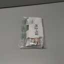 Hi-Tie Boys Ties Self Tie Silk Striped Kids Necktie and Pocket Square Set Paisley Boys Tie for Age 8-11 Wedding (Champagne)