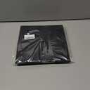 2 x FtyFty Unisex Adult Matte Graduation Cap with Tassel Year Charm (Black)