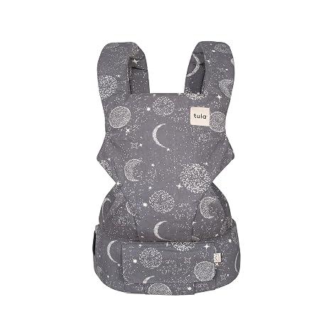 Baby Tula Explore Cotton Baby Carrier 7 – 45 lb, Adjustable Newborn to Toddler Carrier, Multiple Ergonomic Positions Front and Back, Soft and Supportive – Mystical