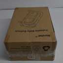 MoreFeel Collapsible Baby Bathtub for Newborn with Thermometer & 1 Hooded Towel & 1 Soft Floating Cushion,Portable Travel Bathtub with Drain Hole, Durable Foldable Baby Tubs for Infants to Toddler (Blue)