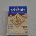 Triscuit Roasted Garlic Whole Grain Wheat Crackers, Lunch Snacks, Snack Crackers, 8.5 oz Best By 23Sep25 3Pack
