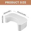 ACEQLYT New Upgrade Storage Toilet Stool Squat Adult, Poop Stool for Bathroom, Non-Slip Step Stool