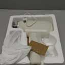 Fockety Electric Pasta Maker, Automatic Portable Handheld Noodle Maker Machine, Household Multi Functional Rechargeable Pasta Noodle Ramen Maker Machine with 4 Pasta Shapes for Kitchen