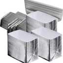 10 PCS Reusable Insulated Shipping Bags 13.4 x 9.5 x 13 Inch, Thermal Box Liners for Lunch Box Camping Picnic Foil Insulated Bag Liner Waterproof Insulation Package for Frozen and Hot Food