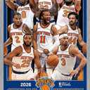 Trends International NBA New York Knicks - 2026 NBA Finals Champions Wall Poster, 34L x 22.4W, Gray Framed Version