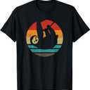 Sloth Retro Style Vintage T-Shirt, Size M