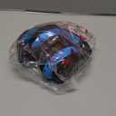 iClever BTH12 Kids Bluetooth Headphones,Colorful LED Lights,74/85dBA Safe Volume,85H Playtime,Bluetooth 5.2,Over Ear Wireless Headphone Built-in Mic for iPad/Tablet/Airplane, Deep Black