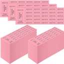 Kosiz 2000 Sheets Raffle Ticket 25 Bid Chinese Auction Tickets Tricky Tray Basket Raffle Sheets for School Class Rewards Carnival Door Prize Fundraiser Event(Light Red)