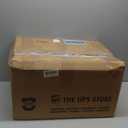 Area Rug Living Room - 8X10 Abstract Washable Large Soft Foldable Non Slip Rug Neutral Modern Low Pile Carpet for Bedroom Nursery Dining Room Farmhouse Home Office Indoor - Brown