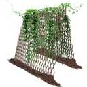 Nature Willow Trellis Expandable Plant Support Plant Climbing Lattices Trellis Willow Expandable Trellis Fence for Climbing Plants Support 36x92 Inch,Double Panel (2)