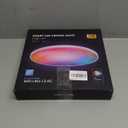 Smart Ceiling Light, 12 Inch RGB LED Ceiling Light with Remote Control, 3000K-6500K Adjustable Modern Ultra-Thin Ceiling Lamp for Bedroom Living Room and Gaming Room, 1 Pack