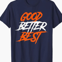 size L blue unisex shirt, Size L