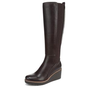 Naturalizer SOUL Women's Adrian Knee High Boot Dark Brown 6.5 M