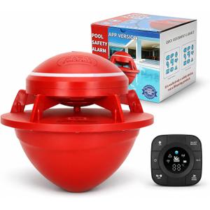 Smart Pool Alarm with App for Inground & Above Ground Pools, ASTM F2208 Certified Pool Alarm System with Adjustable Sensitivity for Safety, Pool Patrol System for Pools at Least 20 x 40ft