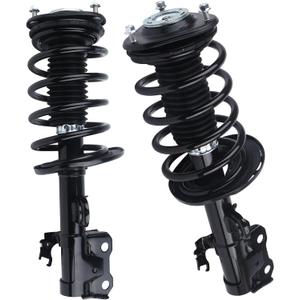 PAROD 172688 172689 Front Shock Absorber Struts w/Coil Spring Assembly fit for 2010-2015 Toyota Prius