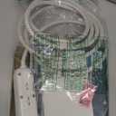 Philips 3-Outlet Grounded Extension Cord, Long Extension Cord, Flat Plug Surge Protection Power Strip, 300 Joules, UL Listed, White, SPP3433BB/37