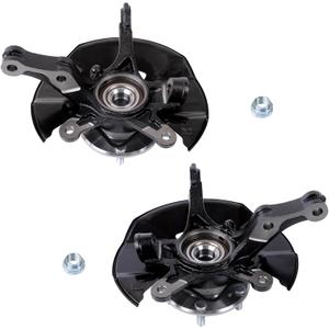 labwork Front Driver and Passenger Side Wheel Hub Bearing Steering Knuckle Assembly Replacement for Honda Civic 2013 2014 2015 Replacement for 686-356 686-357