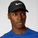 Nike Unisex Adult Dri-Fit Club Structured Swoosh Cap Hat | Mens and Womens (White, Black, Grey, L)