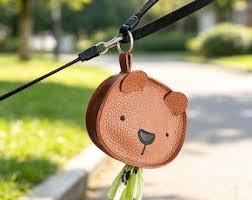 3 x Portable Poop Bag Dispenser for Dog Walking Sturdy Lightweight Waste Bag Holder Organizer for Leash