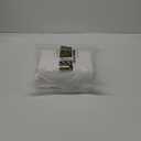 Fresh Ideas Bedding Ruffled Bed Skirt, Classic 14 Drop Length, Gathered Styling, Cali King, White