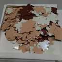 500 Pcs 1.2 Inch Bear Confetti Baby Shower Cream Brown Decoration We Can Barely Wait Bear Shaped Paper Confetti Table Scatter First Birthday Decorations for Boy Girl Home Party Table Supply