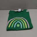 Four Leaf Clover Rainbow St Patrick's Day T-Shirt, XL