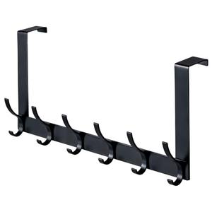 BOOMIBOO Over The Door Hooks, Sturdy Door Hanger, Towel Rack Towel Hooks for Bathroom 12 Hooks Large Over The Door for Bathroom, Bedroom，Kitchen