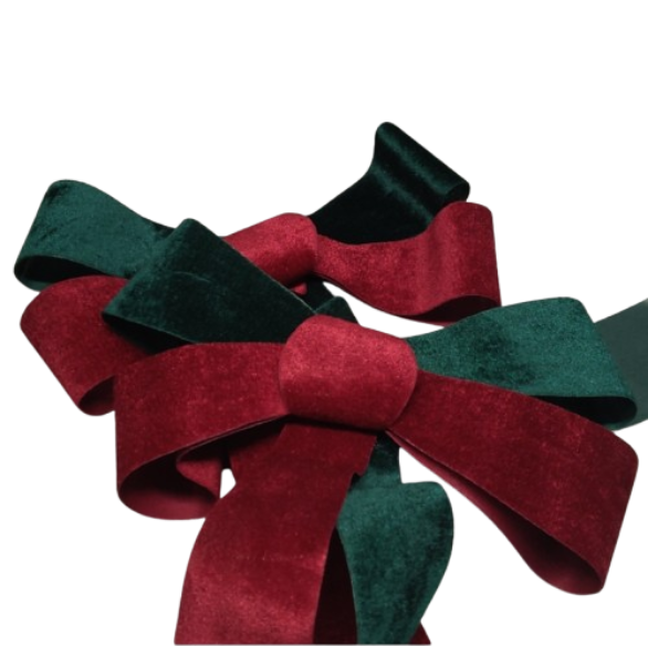 2Pcs Large Christmas Bow
