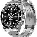 Nexus Pro Smartwatch for Men, Rugged Titanium Design, Bluetooth Calling, Health Monitor, Compatible with iOS Android