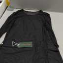 Prettywear Women's Mesh Tops Sexy Long Sleeve Crew Neck Summer Blouse Sheer Going Out Club Shirt.S