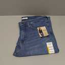 Levi Strauss Signature Gold Women's Totally Shaping Straight Jeans Mid Rise Stretch Denim Curvy, Cinque Azure, 10