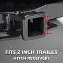 Heavy American Flag Metal Trailer Hitch Covers for 2 inch Receivers,Tow Hitch Covers 2 Inch for Truck Accessories (with 5/8-Inch Pin Diameter Trailer Hitch Lock,Thin Red Line)