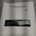 BAMBOO COOL Men's Crew Socks Athletic Running Sports Socks, Cushioned Moisture Wicking, Breathable Arch Support 6 PackXL