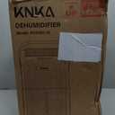 KNKA 2500 Ft² Max 34 Pints Dehumidifier for Basement with Drain Hose, White