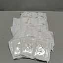 Leviton 1-Gang Single 1.406-Inch Hole Device Receptacle Wallplate, 80704-W, White 25 Pack