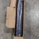 Salon Mats for Hair Stylist Anti Fatigue Standing 3'x4' Barber Salon Floor Mats - Black Semi Circle Hairstylist Mat for Salon Chair - 1/2" Thick Comfort Hair Cutting Hairdressing Equipment