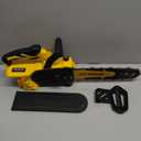 12-Inch Cordless Electric Brushless Chainsaw Compatible with Dewalt 18-20V Batteries, High-Power 20V Cordless Chainsaw for Wood Cutting, Tree Trimming and Yard Garden Maintenance(No Battery Included)