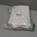 BOSOWOS Quilted Pillow Shams Set of 2, Decorative Microfiber Standard Bed Pillow Shams, Soft Pillow Covers with Envelope Closure (White, 2Pcs:20 x 26inch)