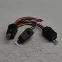 irhapsody 3 Pack 40/30 AMP 12V DC Waterproof Relay and Harness - Heavy Duty 12 AWG Tinned Copper Wires, 5-PIN SPDT Automotive Relay