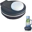 SIP LID Replacement Cap compatible with Ninja BlendBOSS Portable Blenders, Blue, Leakproof Flip Cap with Easy Sipping Spout (blue)