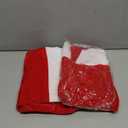 Shappy 2 Pcs Christmas Velvet Santa Gifts Bags 20 x 28 Inch Large Santa Gift Sack with Drawstring Christmas Gift Presents Bags for Xmas Present Toys Holiday Party Supplies(Red)