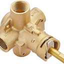 2510 Posi Temp Valve, Pressure Balanced Tub and Shower Valve Four-Way Circulating Valve with Standard 1/2" IPS ConnectionCompatible with Moen Posi-Temp Valve Trim Kit