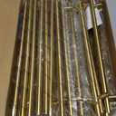 Ravinte Gold Cabinet Handles - 30 Pack, 10 Inch Modern Drawer Pulls, Brushed Gold Finish for Kitchen Cabinet