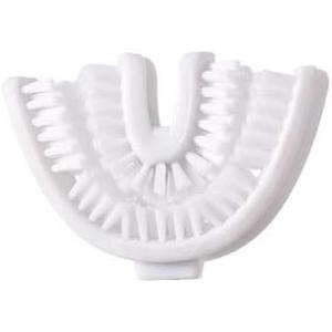 V-White U-Shaped Replacement Head for Ultrasonic Toothbrush - New Improved Design, 75% Faster, Effective Whole Mouth Deep Clean & Massage, Thinner Soft Food Grade Silicone Bristles - Child (1-Pack)