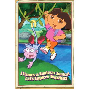 Trends International Nickelodeon Dora The Explorer - VIne Wall Poster, 22.375" x 34", Premium Unframed Version, 34"L x 22.4"W