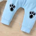 HINTINA Baby Boy First Easter Outfits Bodysuit Pants Clothes Set 3-6 Months