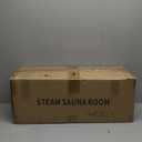 Upgraded Sauna Box for Relaxation, Detoxification, Portable Steam Sauna for Home with Steamer, 9 Levels, 2.6 x 2.6 x 5.9