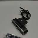 Webcam 1080P with Microphone & Privacy Cover for PC/Laptop, USB Computer Camera Plug & Play with Auto Light Correction for Video Calls, Live Streaming Gaming & Online Meetings