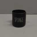 Mud Pie Kitchen Dish Bistro Sponge Holder Caddy, Black